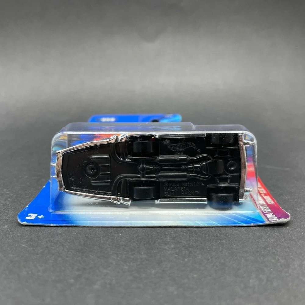 Hot Wheels 2004 First Editions Crooze Slikt Back‎ Black Diecast 1/64 #050